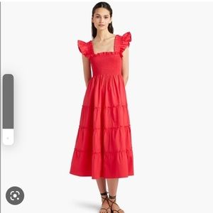 Hill House Ellie Nap Dress Raspberry Red